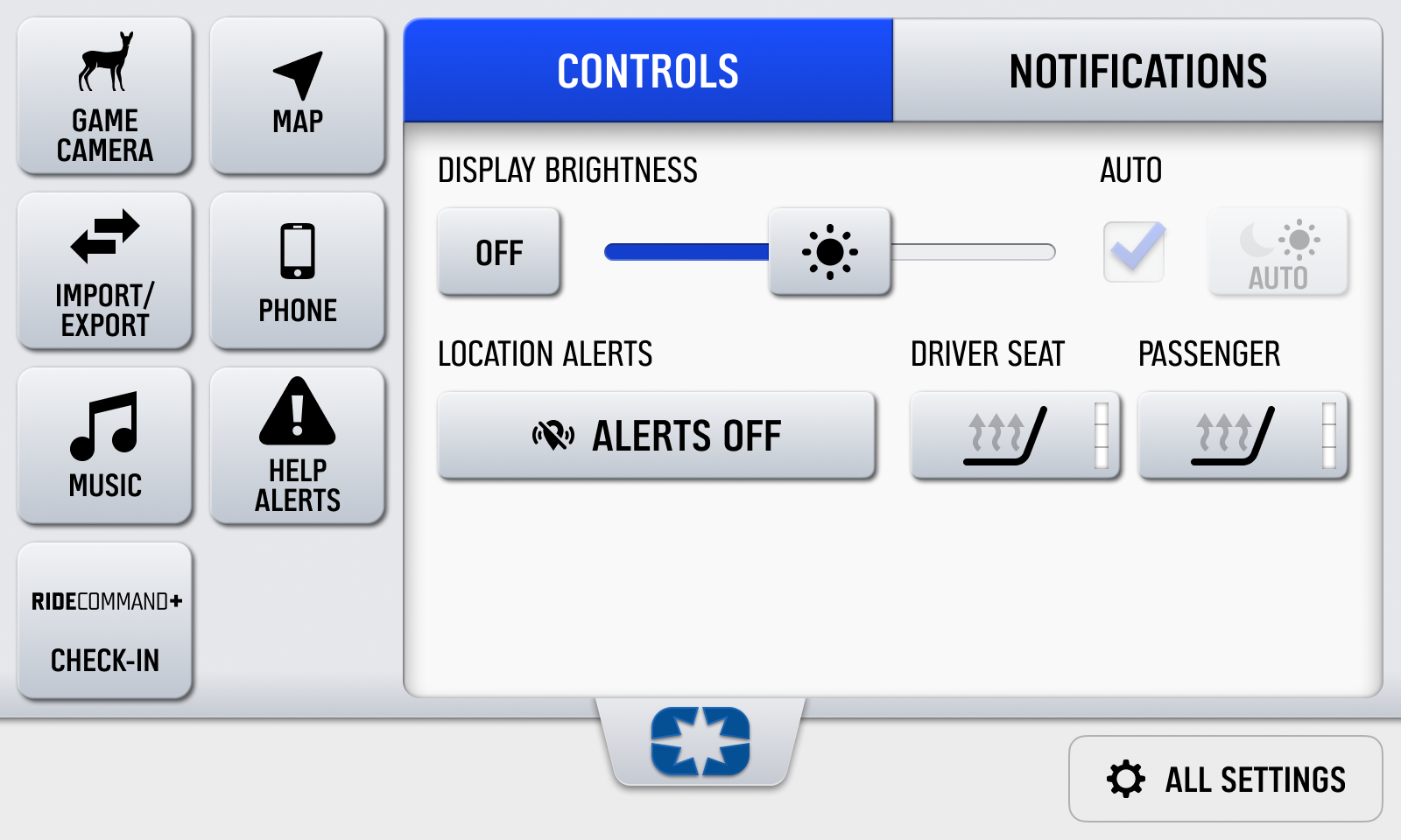 RIDE COMMAND+ Features CheckIn Contacts Polaris OffRoad Vehicles